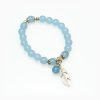 Lucky Aquamarine Crystal Bracelet - Image 2