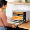 12-in-1 Double Oven with FlexDoor, FlavorSeal   Smart Finish, Rapid Top Oven, Convection and Air Fry Bottom Oven   DCT401 - Image 4