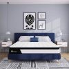 Avenco  10 in. Medium Firm Hybrid Pillow Top Mattresses, Strong Edge Support, King Mattress - Image 4